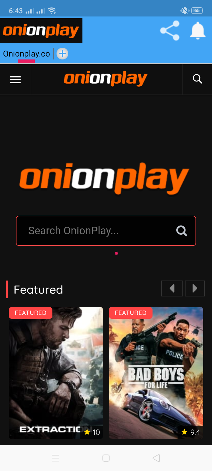 onionplay offline error