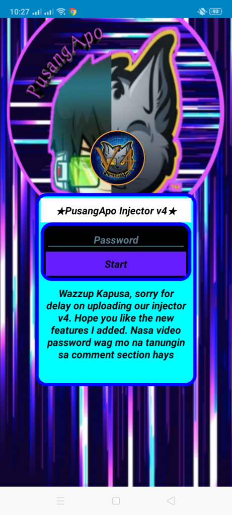 Pusang Apo Injector Apk Download Free For Android Ml Skins