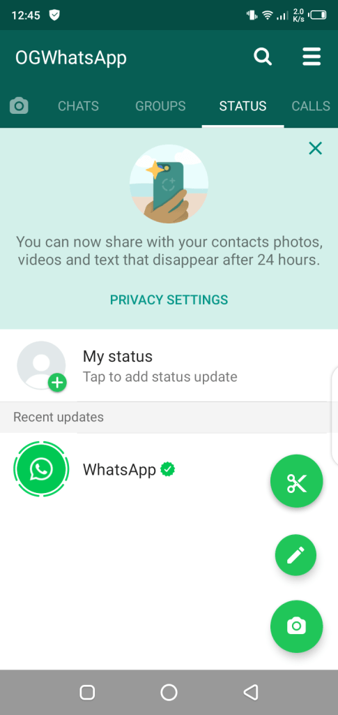 Whatsapp og OGWhatsApp Apk