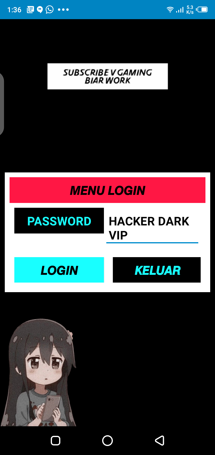 Hacker Dark VIP By Config Gaming Apk Descargar gratis para Android