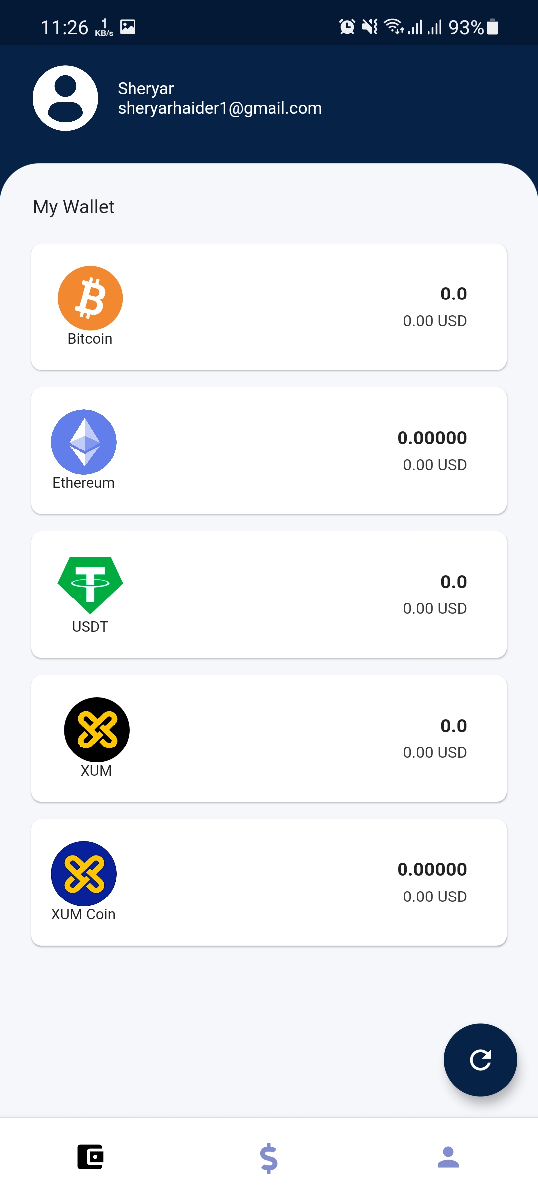 XUM WALLET Apk Download V1.0.12 Free For Android [Earn Crypto]